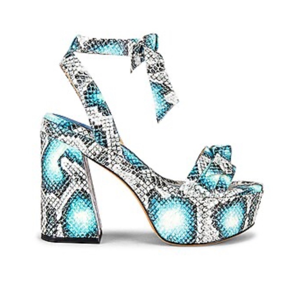 ALEXANDRE BIRMAN Clarita Platform Heel in Aquarius Sz 36